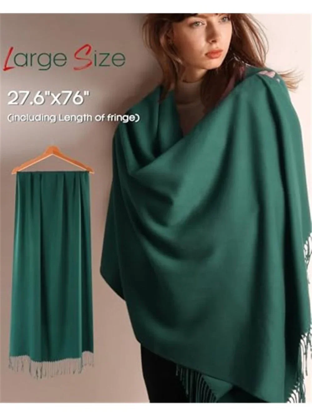 Women's Soft Shawl Wrap Scarf for Wedding Travel